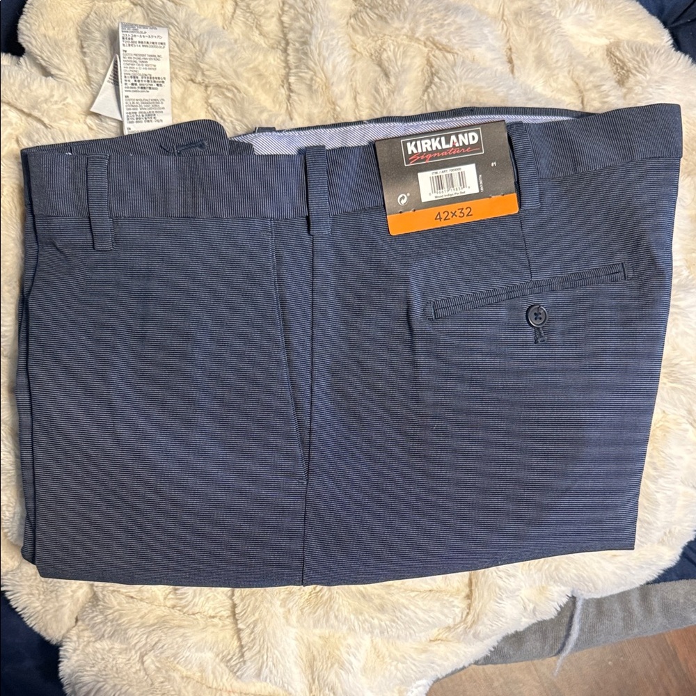 Kirkland Signature Men's Dress Pants - Navy